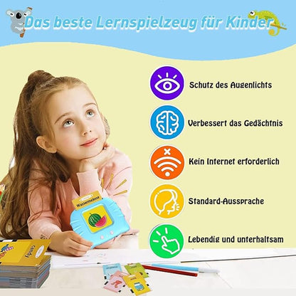 Sprechende Lernkarten mit 122 Karten