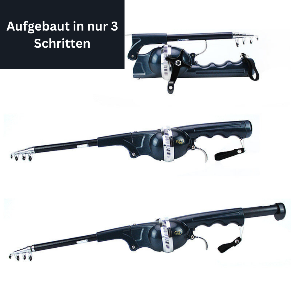 Klappbare Angelrute